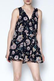  Floral Sleeveless Romper