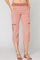  Pink Cropped Pant