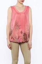  Pink Bubble Top