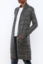  Deconstructed Knit Cardigan