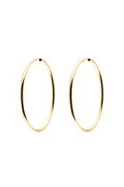  Gold Endless Hoops