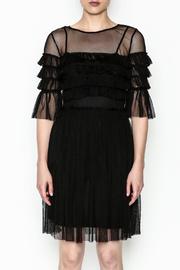  Mesh Detail Dress
