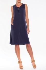 French-blue Sleeveless Dress