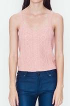  Cable Sweater Tank