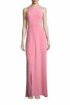  Pink Crepe Gown