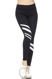  Stripe Yoga-band Legging