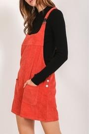  Rust Corduroy Romper