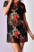  Lace Flower Dress