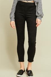  Suede Crop Leggings