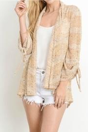  Tied Sleeve Cardigan