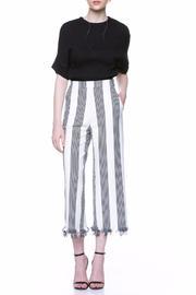  Striped Hem Culottes