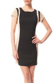  Black Beige Dress