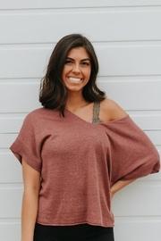  Carrine Relaxed Fit Knit Top