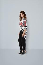  Floral Coral Top