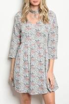  Ivory Coral Dress