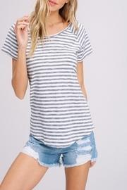  Soft Striped Top