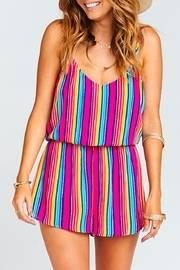  Stripe Rorey Romper