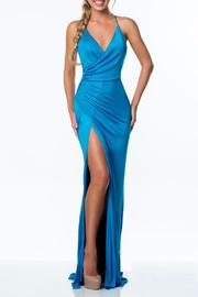  Jersey Chiffon Dress