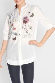 Voile Printed Blouse