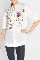  Voile Printed Blouse