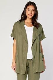 Twill Vest Coat