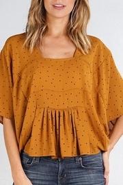  Printed Cocoon Top