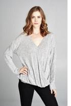  Grey Cross Sweater