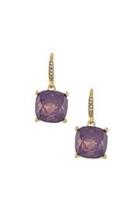  Purple Drop Earrings
