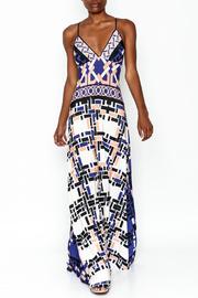  Geometric Maxi Dress