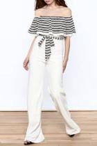  Striped Top Jumpsuit