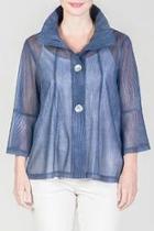  Sheer Flare Jacket