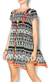 Embroidered Short Dress