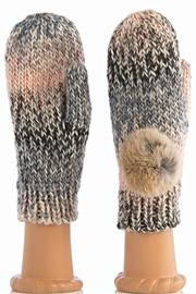  Fur Ombre Mittens
