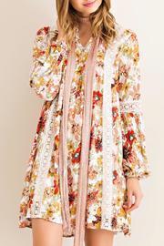 Natural Floral Dress