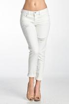  Sexy Boyfriend Jeans-white