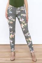  Zen Floral Skinny Pants