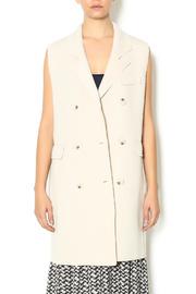 Sleeveless Trench Coat Vest