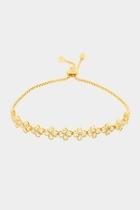 Crystal Quatrefoil Bracelet