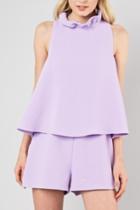  Tia Neck Tie Romper