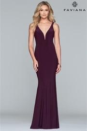  Classic Plum Gown