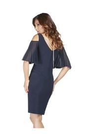  Midnight Cold-shoulder Dress