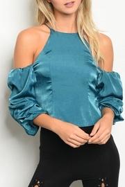  Teal Topper Blouse