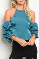  Teal Topper Blouse