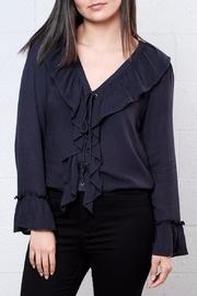  Ruffle Cropped Top