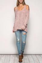  Dusty Pink Sweater