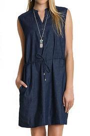  Denim Sleeveless Dress