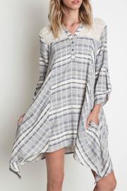  Woven Tunic Dress