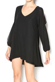  Cut Out Sleeve Dress