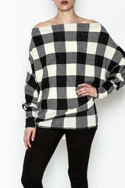  Plaid Multi Way Top