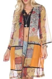  Ethnic Patchwork Cardigan